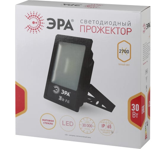 Светодиодный прожектор ЭРА LPR-30-2700К-М SMD Б0019822