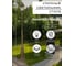 Садово-парковый светильник, столб 100W E27 230V, черное золото Feron 6211 11206 4