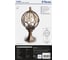 Садово-парковый светильник, круглый на постамент 60W 230V E27, черное золото FERON PL3704 11364 8