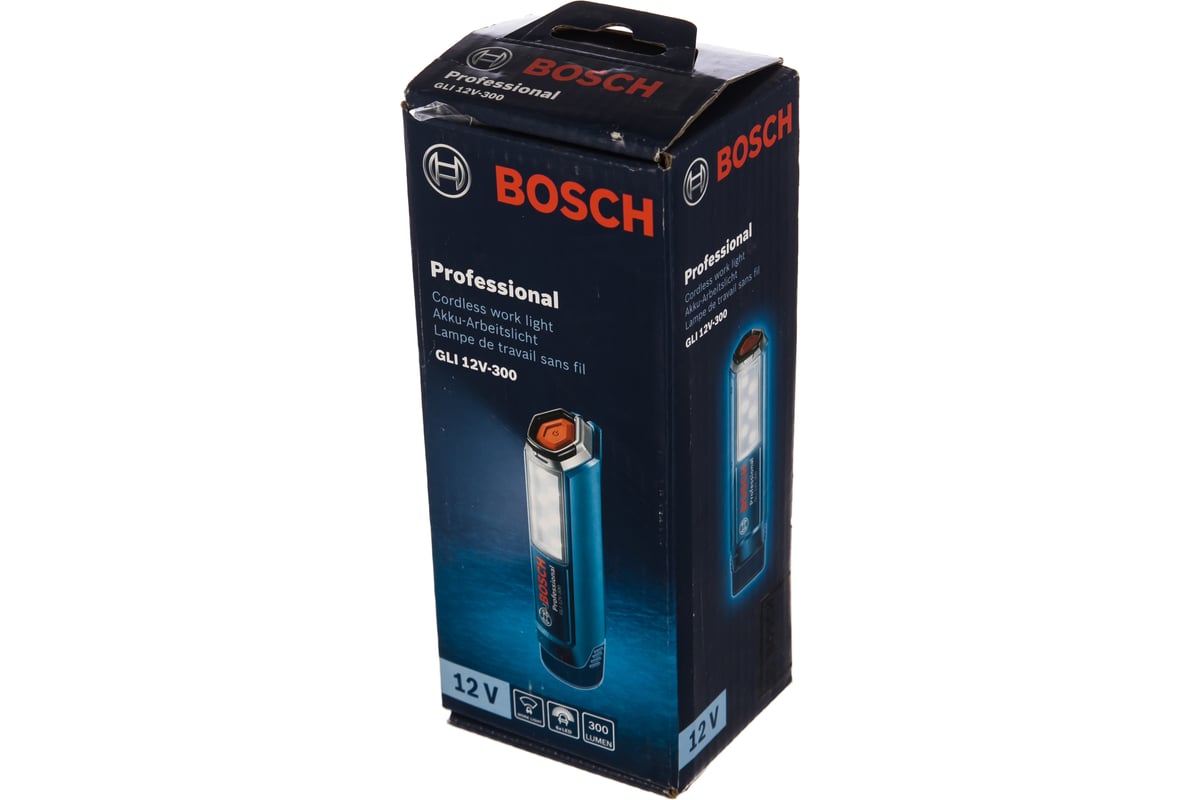 Аккумуляторный фонарь 12В Bosch GLI 12V-300 Solo 06014A1000 - выгодная .