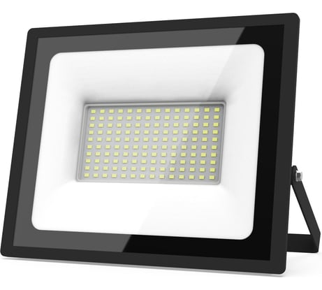 Светодиодный прожектор Gauss Elementary 100W 9500lm IP65 6500К черный 613100100