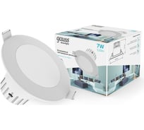Светильник Gauss Кругл. Белый, 7W, 520 Lm LED 4100K 946411207