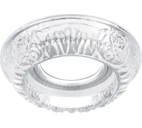 Светильник Кристалл/Хром, Gu5.3 Gauss Glass CR052