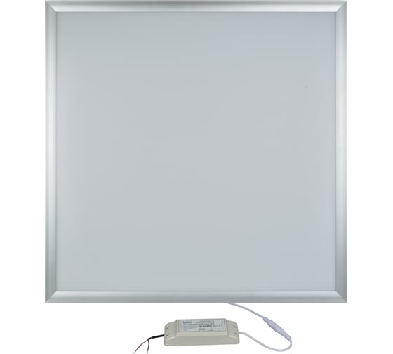 Светодиодный потолочный встраиваемый светильник Uniel ULP-6060-36W/NW EFFECTIVE SILVER UL-00001792