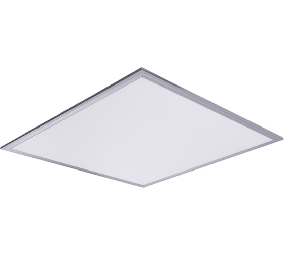 Светодиодный потолочный встраиваемый светильник Uniel ULP-6060-42W/NW EFFECTIVE SILVER UL-00001794