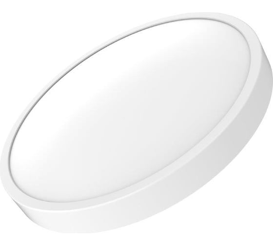 Светодиодный светильник LED 12W IP20 4100К круглый белое кольцо Gauss 941420212 1