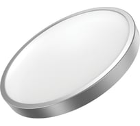 Светильник Gauss светодиодный LED 24W IP20 4100К круглый серебро кольцо серебро 941421224
