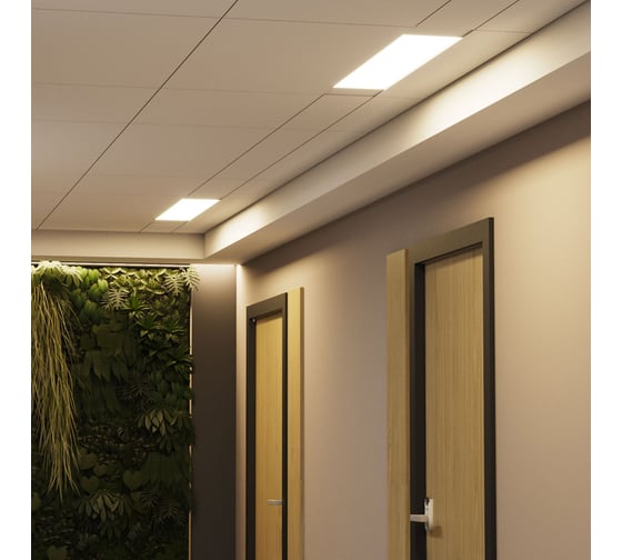 Светильник Gauss LED 36W 4000K 1209х75х25 IP20 144125236