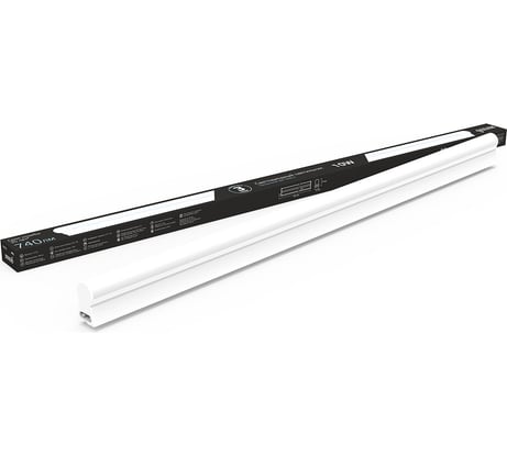 Линейный светильник Gauss LED матовый 10W 4100K 561х22х37 130511210