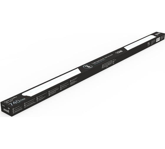 Линейный светильник Gauss LED матовый 10W 4100K 561х22х37 130511210