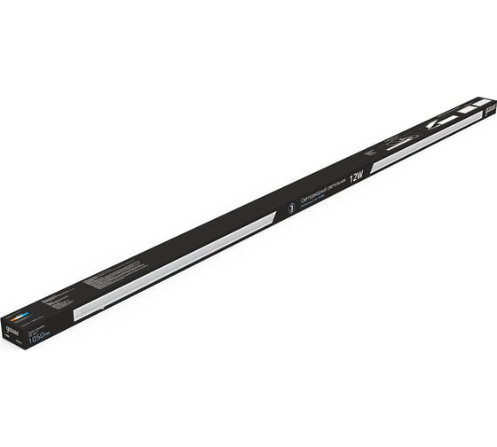 Линейный светильник Gauss LED матовый 12W 4100K 872x28x33 130511212