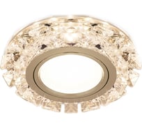 Светильник Gauss Backlight Кругл. Кристалл/Хром, Gu5.3, LED 2700K BL049