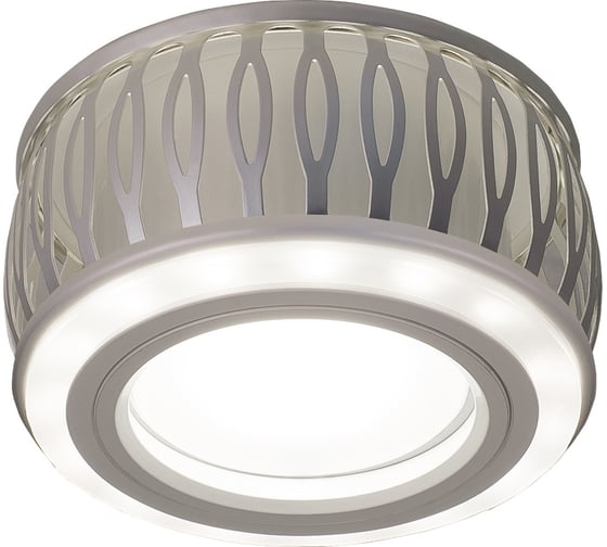 Светильник Gauss Backlight Кругл. Белый/Белый, Gu5.3, 3W, LED 3000K SQ BL094