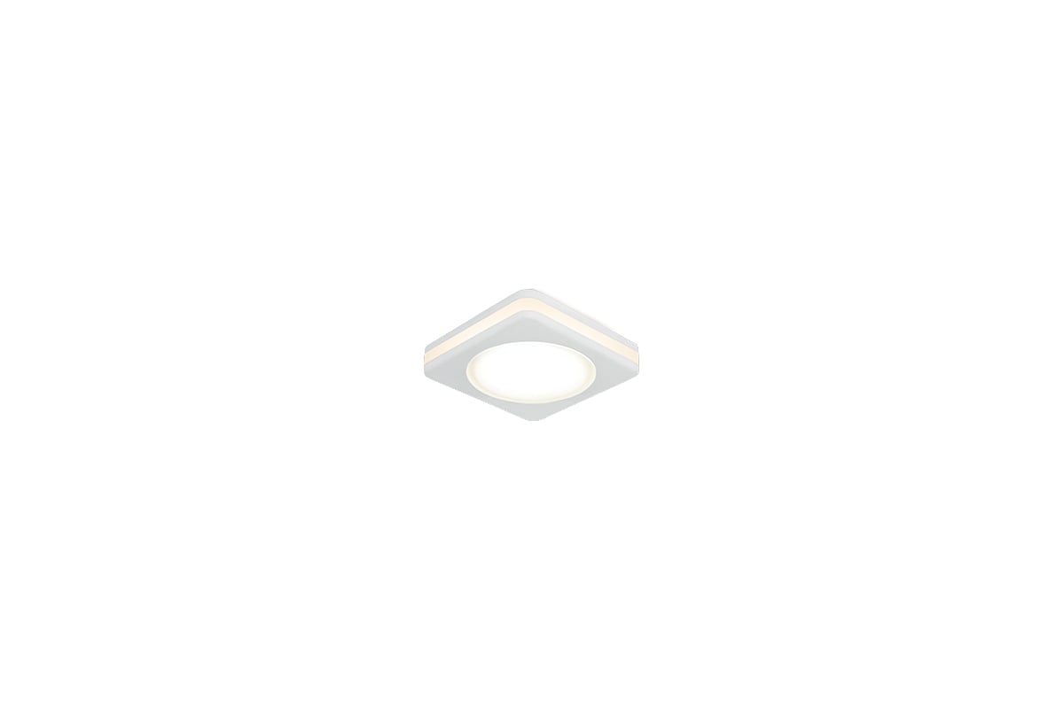 Светильник Gauss Backlight Квадрат. Белый, 5W, LED 3000K 0 BL100 ...
