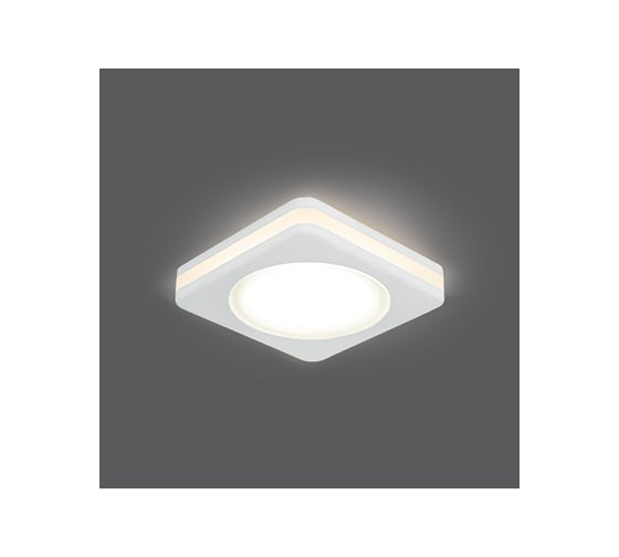 Светильник Gauss Backlight Квадрат. Белый, 5W, LED 3000K 0 BL100