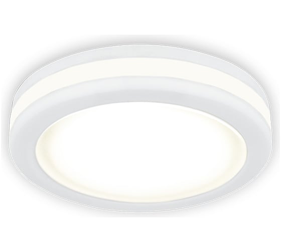 Светильник Gauss Backlight Кругл. Белый, 8W, LED 3000K SQ BL102 1