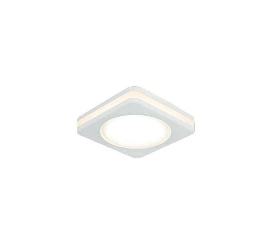 Светильник Gauss Backlight Квадрат. Белый, 8W, LED 3000K 0 BL104