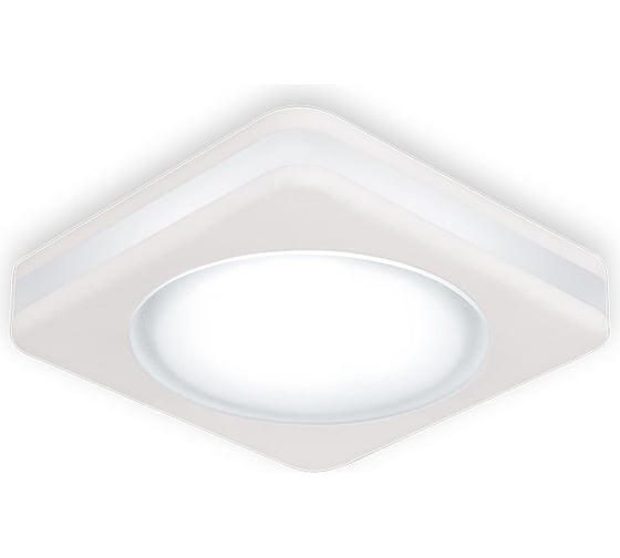 Светильник Gauss Backlight Квадрат. Белый, 8W, LED 4000K 0 BL105 1