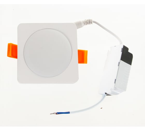 Светильник Gauss Backlight Квадрат. Белый, 8W, LED 4000K 0 BL105