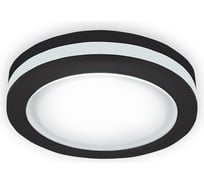 Светильник Gauss Backlight Кругл. Черный, 5W, LED 4000K 0 BL107