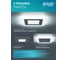 Светильник Gauss Backlight квадрат Акрил, 3+3W, LED 4000K, 105*105, SQ BL121 3