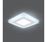 Светильник Gauss Backlight квадрат Акрил, 3+3W, LED 4000K, 105*105, SQ BL121 8