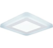 Светильник, Квадрат, Акрил, 6+3W, LED 4000K, 145*145 Gauss Backlight BL123