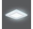 Светильник, Квадрат, Акрил, 6+3W, LED 4000K, 145*145 Gauss Backlight BL123 2