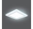 Светильник, Квадрат, Акрил, 12+4W, LED 4000K, 190*190 Gauss Backlight BL125 2