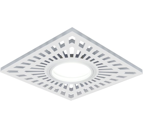 Светильник Gauss Backlight квадрат Белый, Gu5.3, 3W, LED 3000K SQ BL127