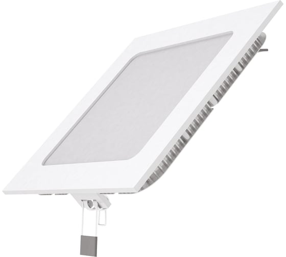 Встраиваемый светильник Gauss Slim 9W 660lm 4000K 180-265V IP20 квадрат, 940111209