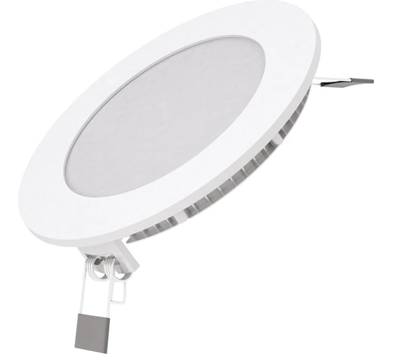 Встраиваемый светильник Gauss Slim 6W 360lm 3000K IP20 круг, 939111106