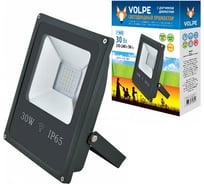 Светодиодный прожектор с датчиком движения Volpe ULF-Q509 30W/DW SENSOR IP65 210-240B BLACK UL-00001911