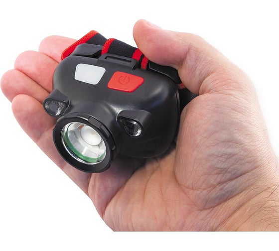 Налобный фонарь ЯРКИЙ ЛУЧ YLP FH5 Falcon CREE XP-G2, 300лм, 3 реж, рег.фокус, 2 красн. LED, 2xAA 4606400105497