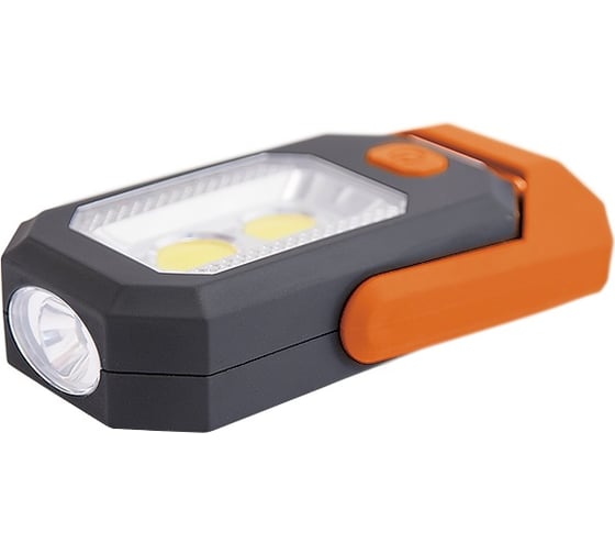 Светодиодный фонарь ЯРКИЙ ЛУЧ Оптимус-pocket 0.5W+3W COB, крючок, магнит, 3xAAA 4606400105534