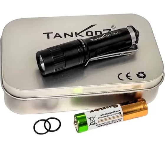 Светодиодный фонарь TANK007 с комплектацией E13
