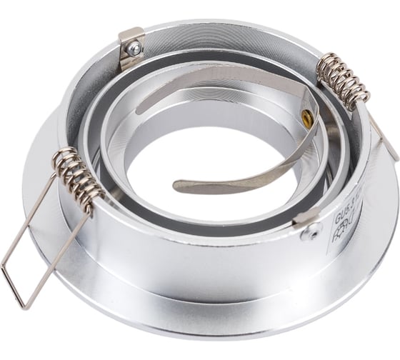 Встраиваемый спот PowerLight 1xGU5,3x50W блестящий алюминий 6215/1-4CH