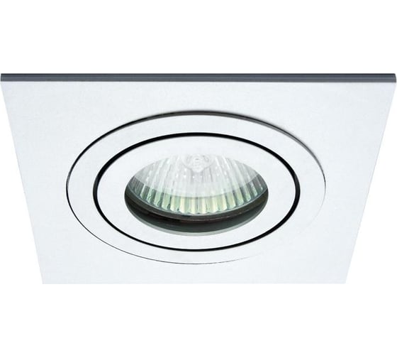 Встраиваемый спот POWERLIGHT 1xGU5,3x50W блестящий алюминий 6216/1-4CH