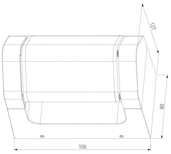 Садово-парковый светильник со светодиодами Elektrostandard dors d led 35163/d черный a062882