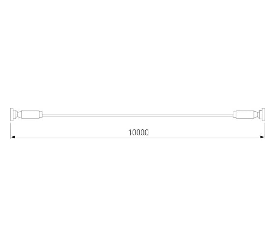 Струнный светильник Elektrostandard strongline 40127/led черный a063379