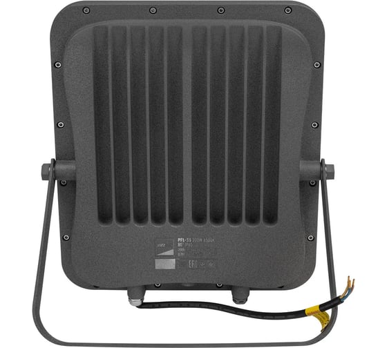 Светодиодный прожектор Jazzway PFL-S5 200Вт 6500К IP65 80град. ДО с клапаном с линзовым модулем 5036468