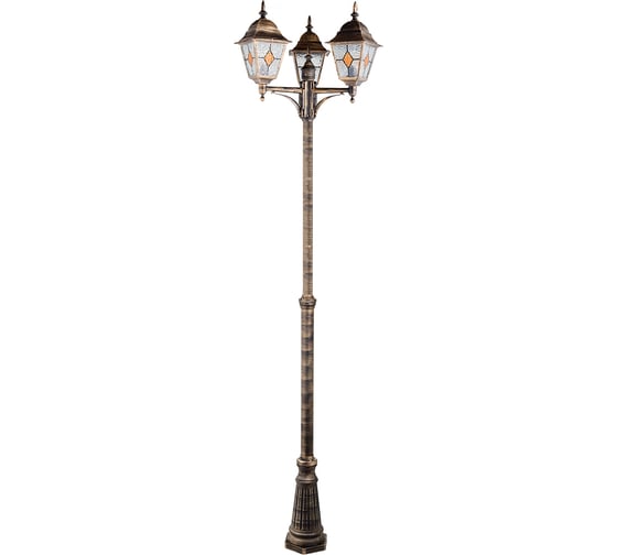 Парковый светильник ARTE LAMP madrid A1542PA-3BN 1