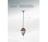 Уличный подвесной светильник ARTE LAMP madrid A1541SO-1BN 3
