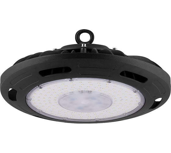 Складской светильник 2835 SMD 100W 120гр 6400K IP44 AC220-240V/50Hz,черный Feron AL1001 29503 1