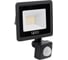 Светодиодный прожектор с встроенным датчиком SAFFIT, 2835SMD 20W 6400K AC220V/50Hz IP44, черный в компактном корпусе SFL80-20 29522 1