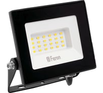 Светодиодный прожектор 2835 SMD 30W 4000K IP65 AC220V/50Hz, черный FERON LL-920 29495