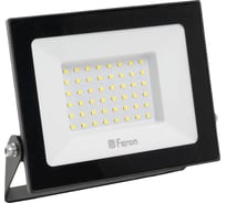 Светодиодный прожектор FERON LL-921 2835 SMD 50W 4000K IP65 AC220V/50Hz, черный 29497 15643617