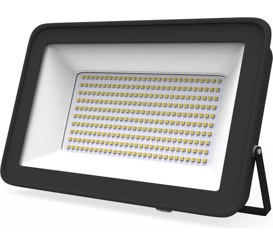 Светодиодный прожектор Gauss elementary 200W 17000lm IP65 6500К ПРОМО черный 613100200P