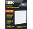 LED панель IEK дво 6562-o 36вт 5000к 595x595x20мм опал LDVO0-6562O-36-5000-K01 3