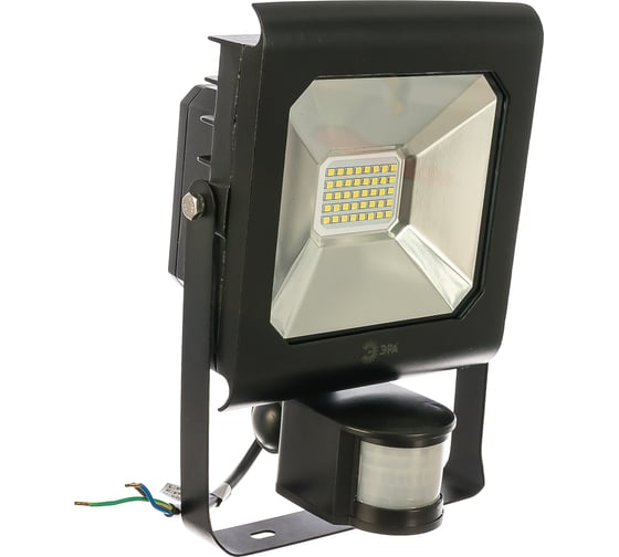 Светодиодный прожектор ЭРА LPR-30-6500К-М-SEN SMD PRO Б0028659 1